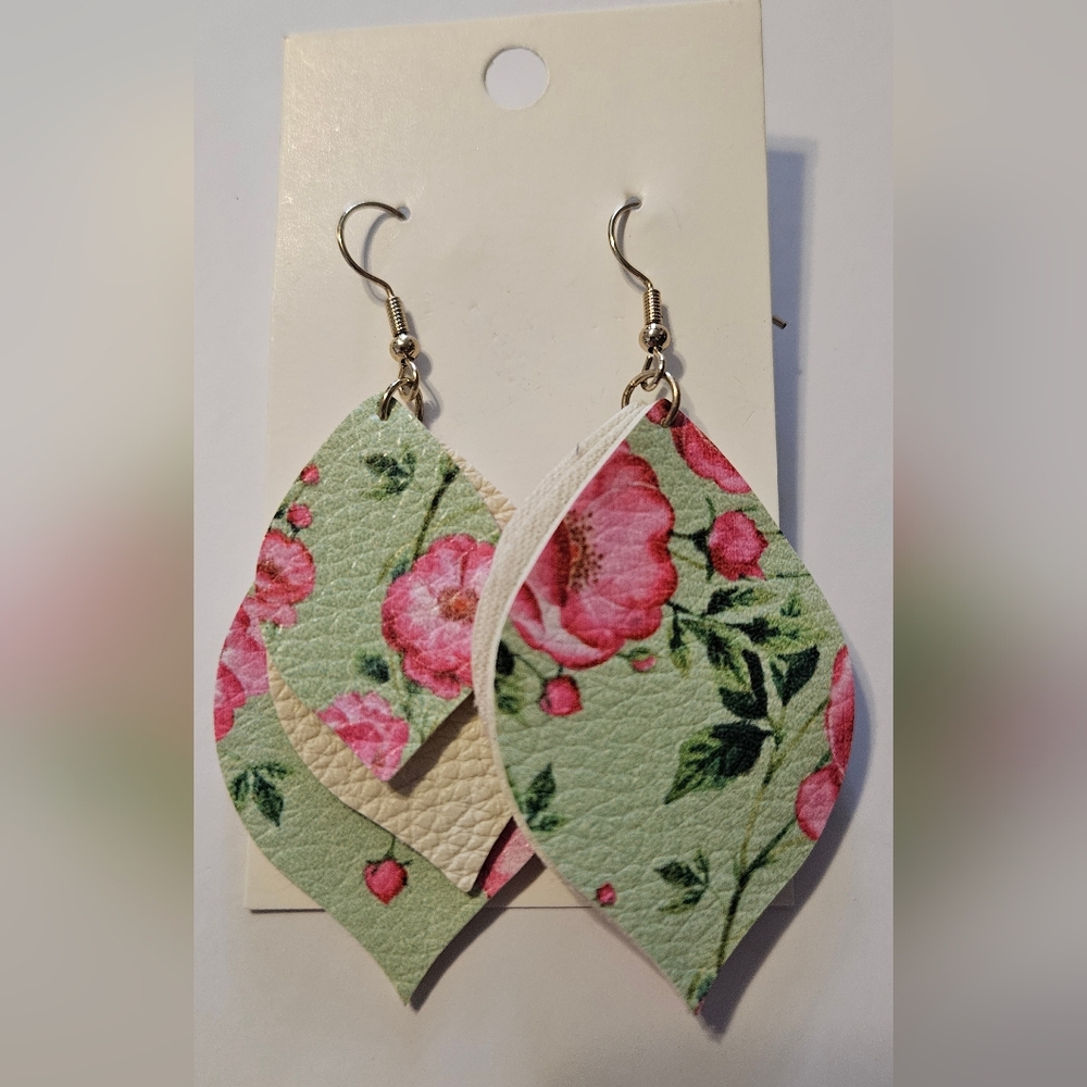 Floral Drop Earrings